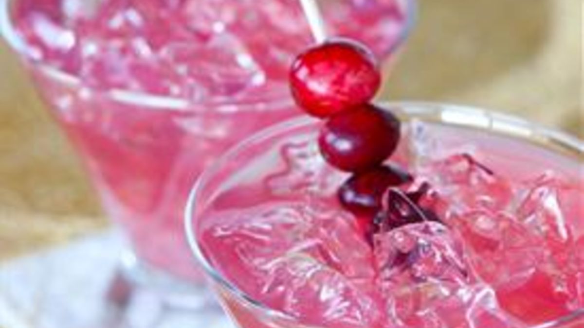 Vodka Cran-Ginger Cocktail