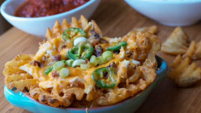 Irish Chicken Nachos Recipe - BettyCrocker.com