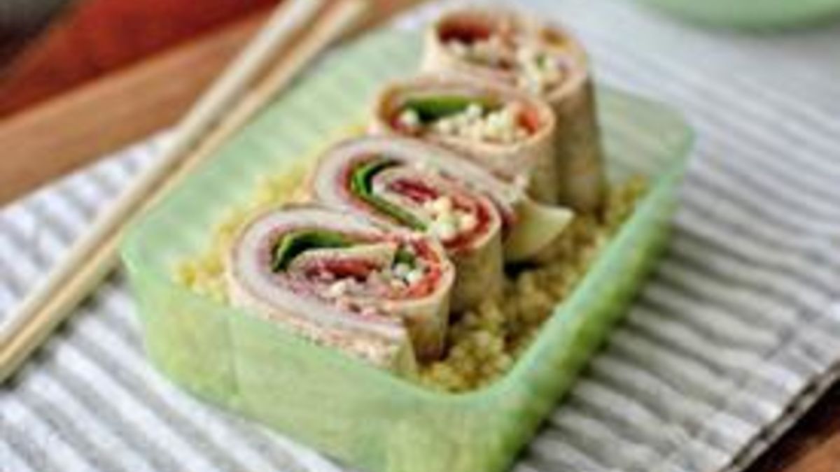 Italian Sushi Roll-Ups