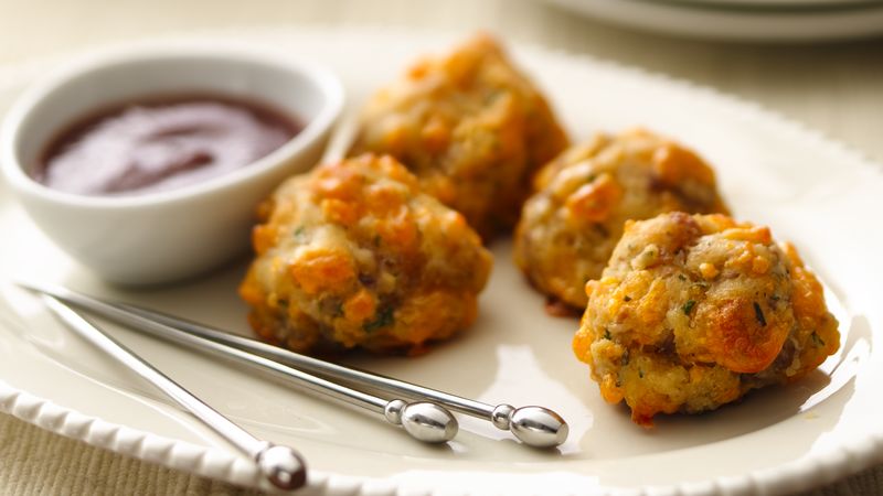 Gluten Free Sausage Cheese Balls