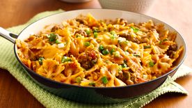How to Make Easy Cheesy Beef and Bow-Ties Video
