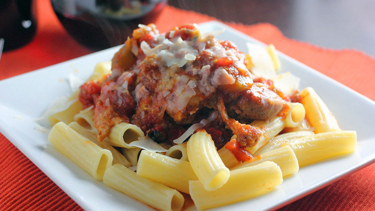 Easiest-Ever Chicken Cacciatore