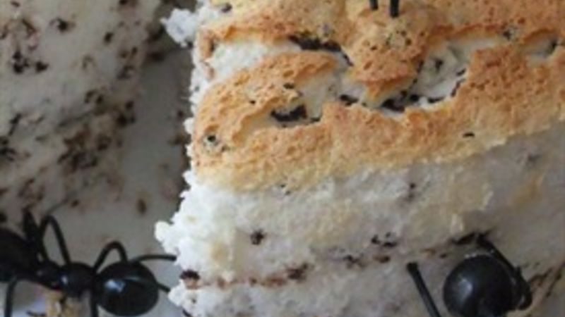 One Thousand Ants - Angel Food Cake Recipe - Tablespoon.com