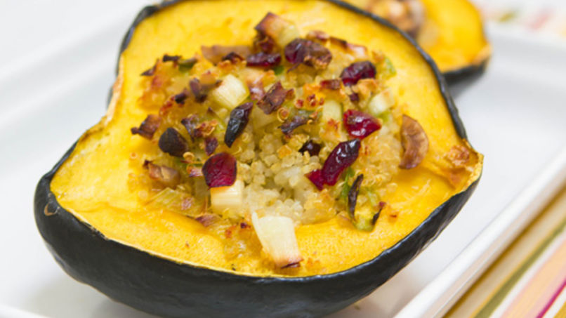 Quinoa and Chestnuts Stuffing