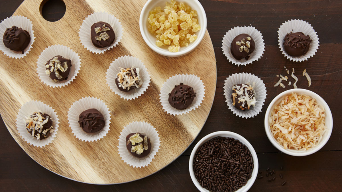 Easy Chocolate Truffle Bites