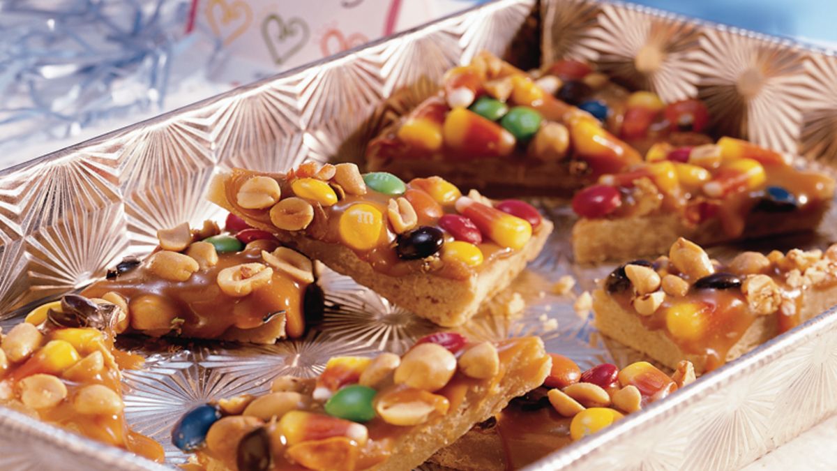 Confetti Caramel Bars