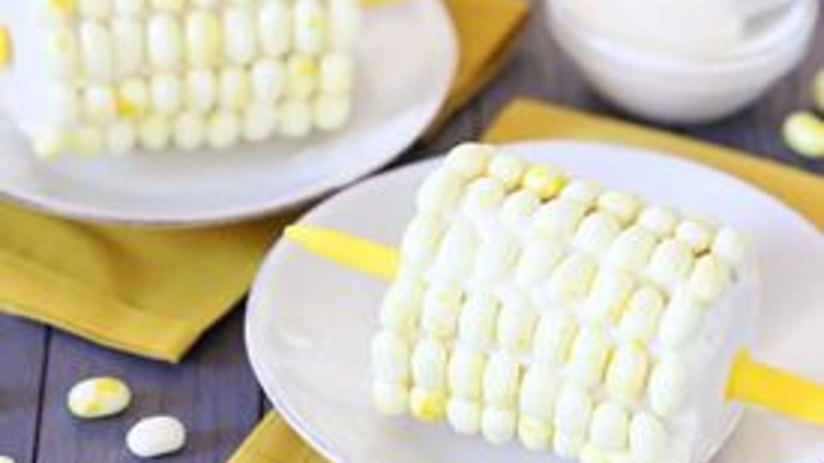 Corn-On-The-Cob Cake Pops