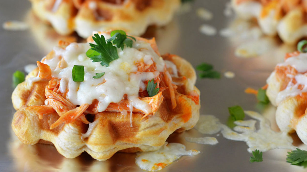 Buffalo Chicken Waffles