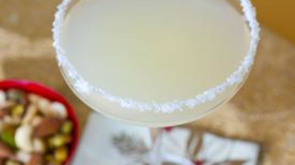 Lemon Ginger-ini Cocktail
