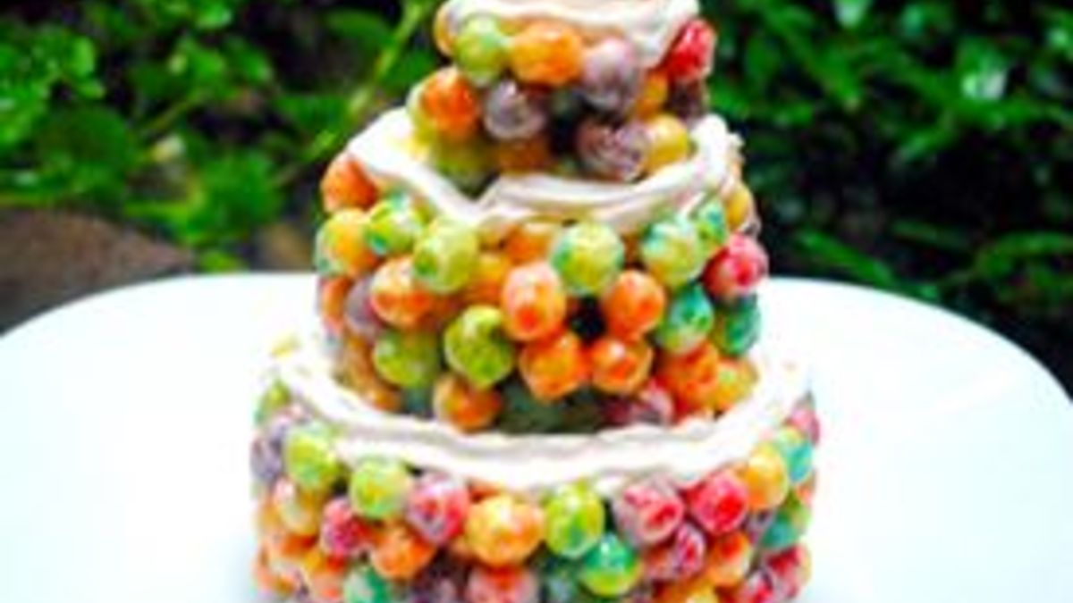 Mini Marshmallow Cereal Cakes
