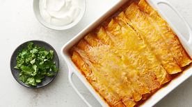 How to Make Easy Microwave Chicken Enchiladas Video