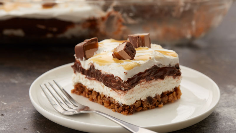 Milky Way™ Chocolate Lasagna