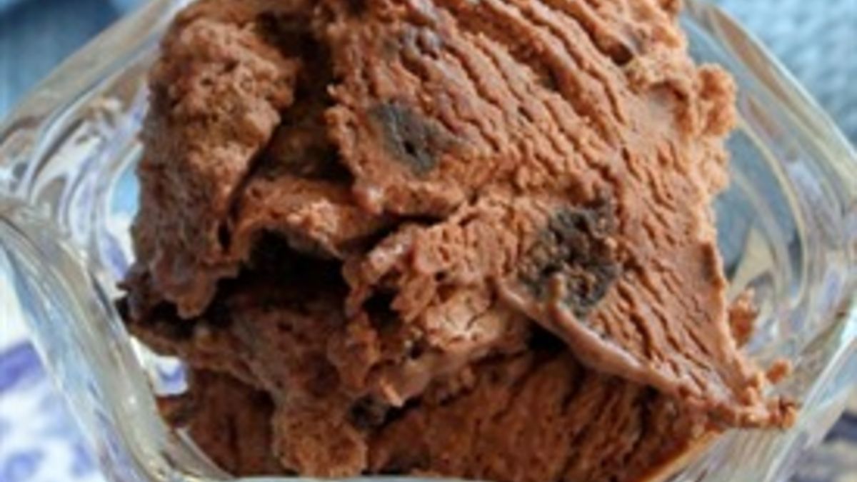 Double Chocolate Brownie Semifreddo