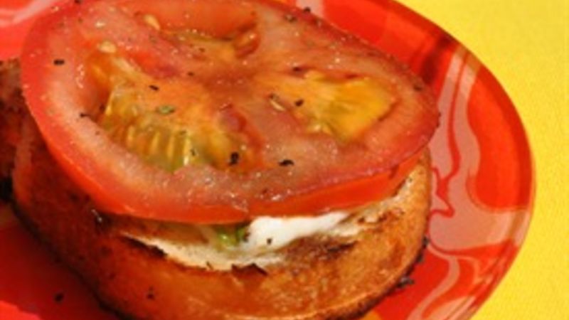 Grilled Caprese Bruschetta Recipe - Tablespoon.com