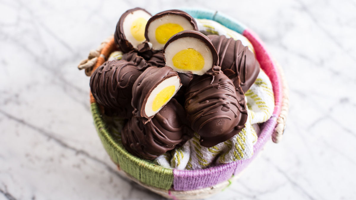 Copycat Cadbury™ Chocolate Creme Eggs