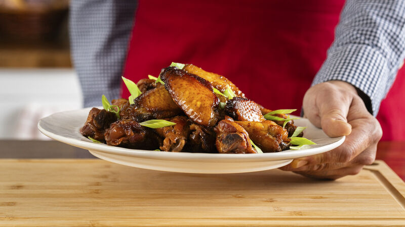 Slow-Cooker Teriyaki-Inspired Chicken Wings