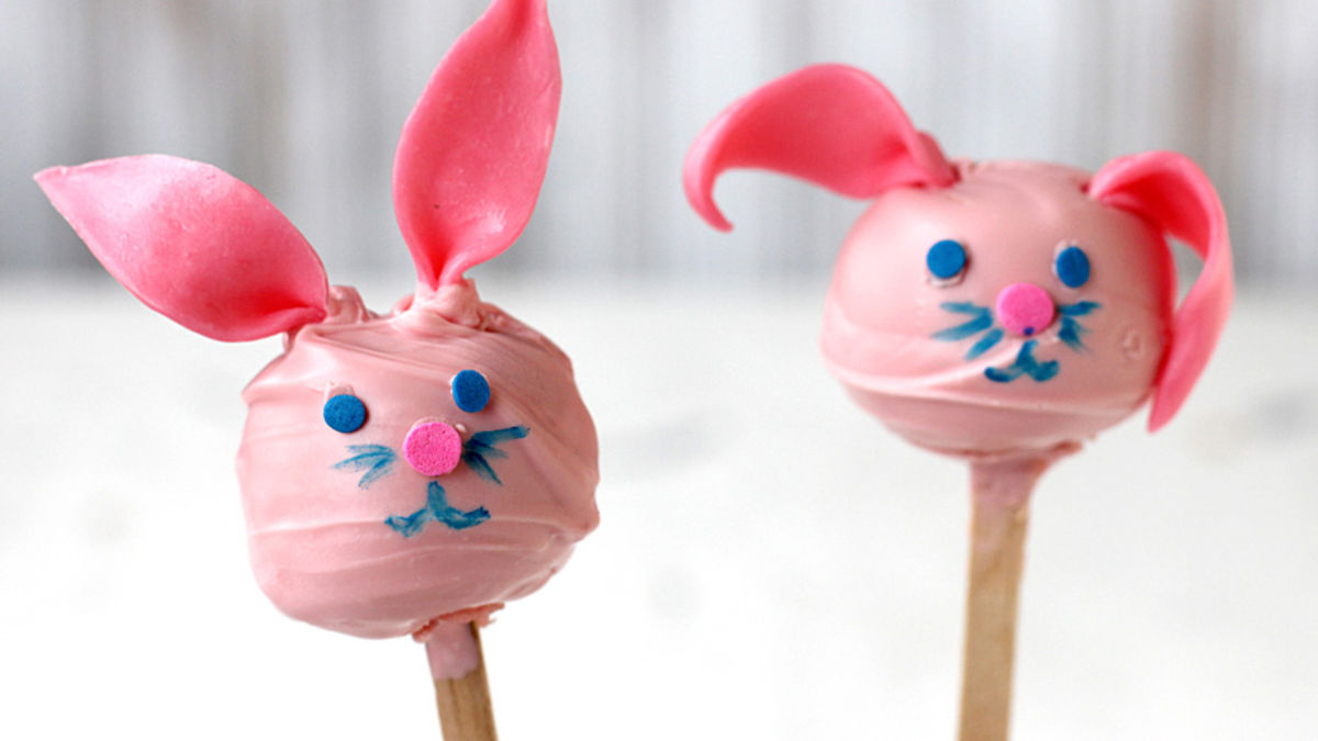Bunny Cake Poppers