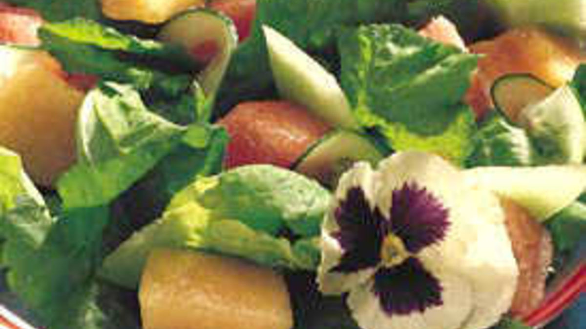 Melon-Cucumber Salad