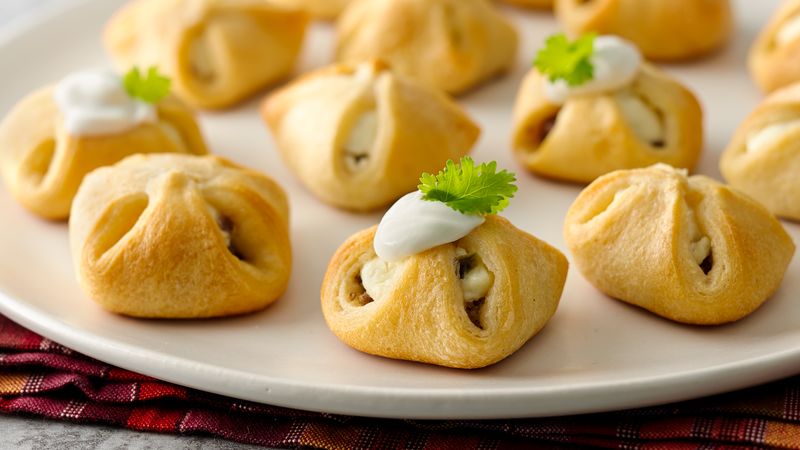 3-Ingredient Sausage-Cream Cheese Crescent Bundles