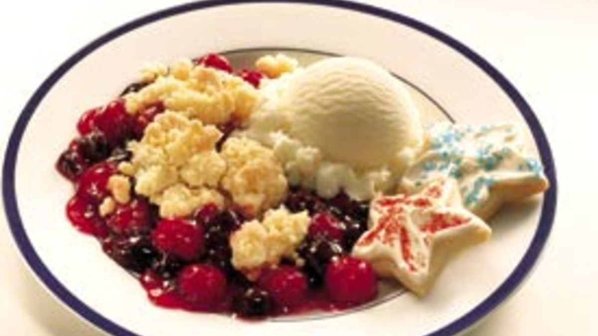 Double-Berry Crisp