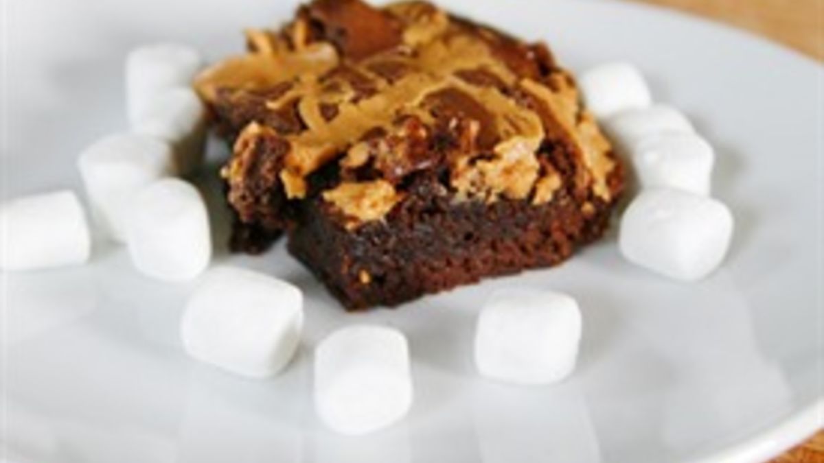 Fluffernutter Brownies