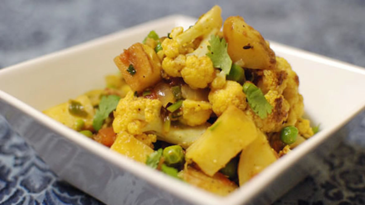 Roasted Aloo Gobi
