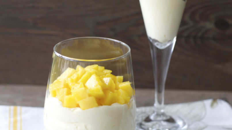 Passion Fruit and Mango Mousse
