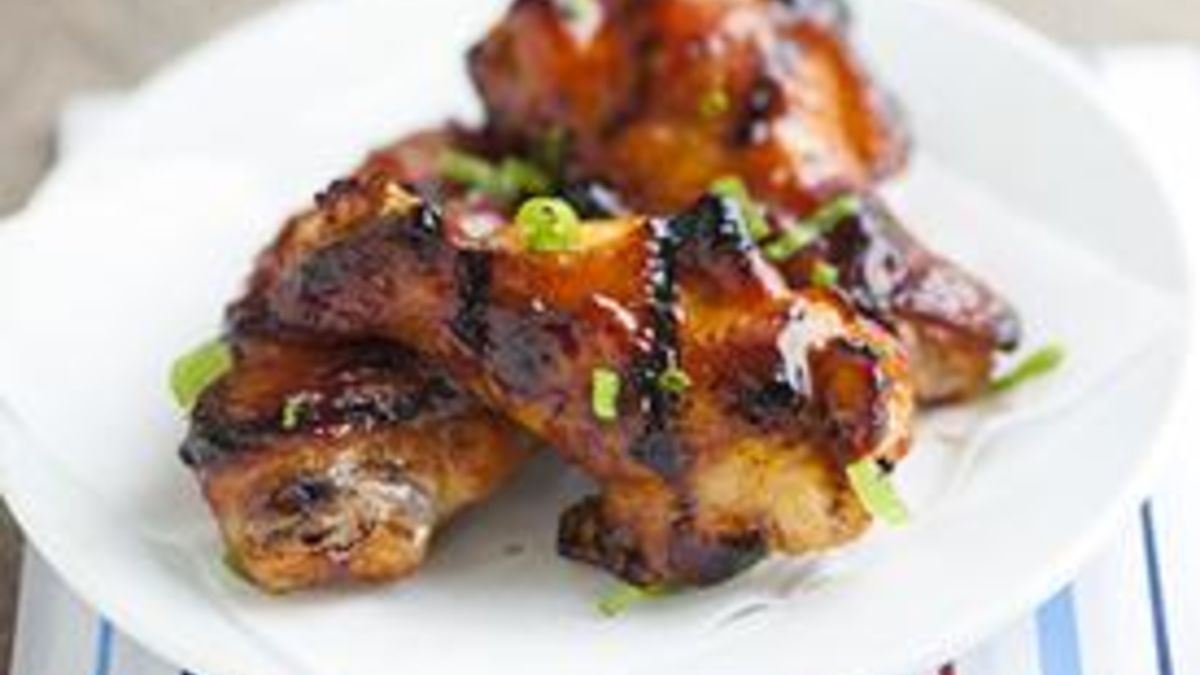 Grilled Sweet and Sour Chicken Wings