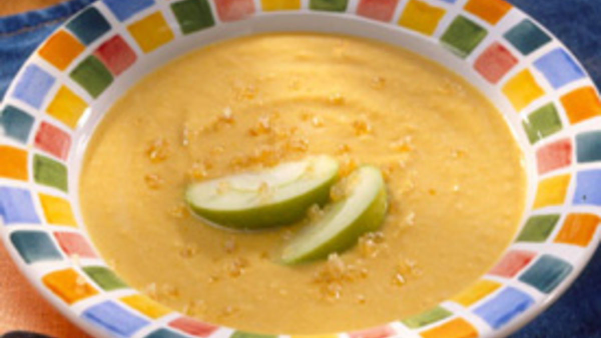 Squash and Apple Bisque