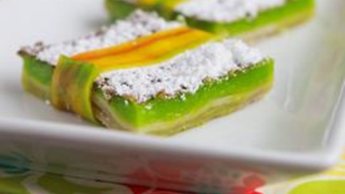 Jazzy Lime Bars