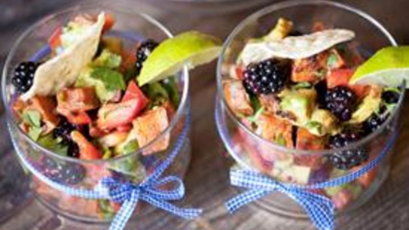 Chunky Sweet Potato Salsa Recipe - Tablespoon.com