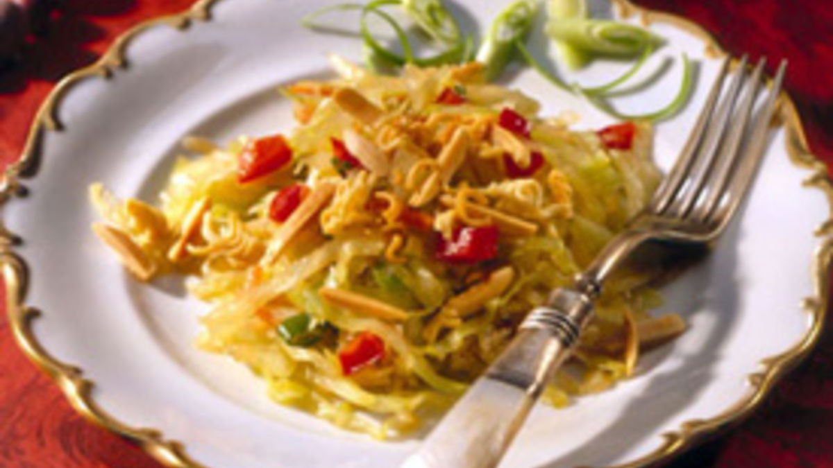Frozen Asian Cabbage Salad