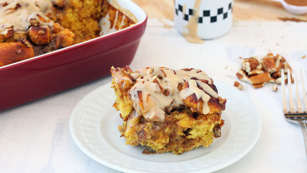 Pumpkin Pie Breakfast Bake