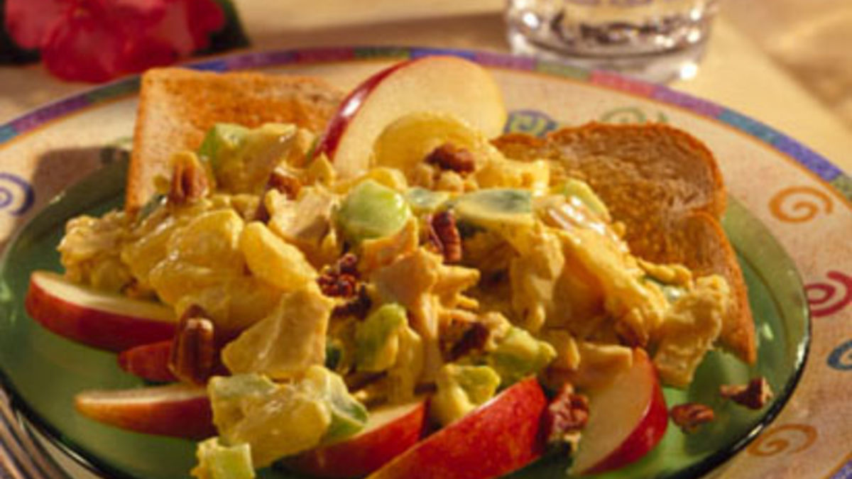 Curried Tuna Salad With Toasted Pecans