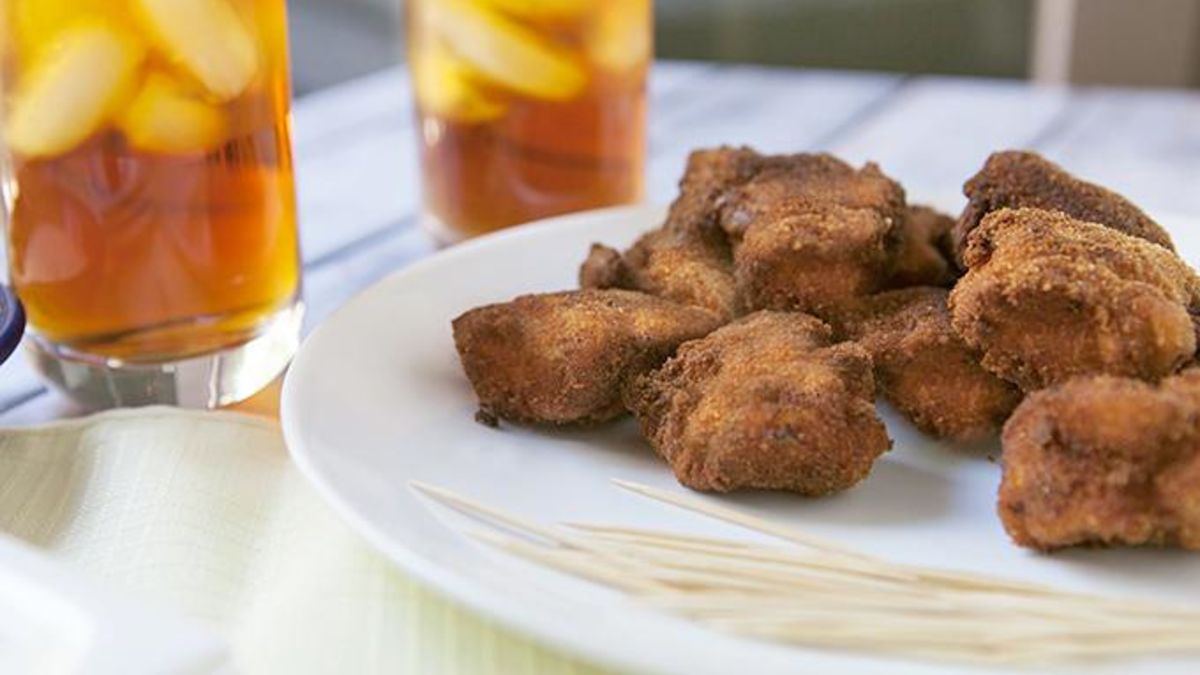 Sweet Tea Fried Chicken Bites