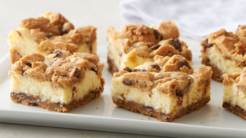 Chocolate Chip Cheesecake Bars