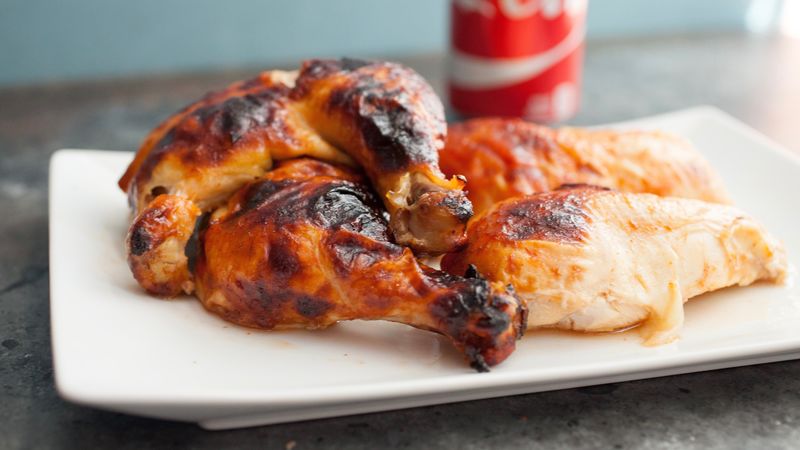 Sweet Heat Coke Can Chicken