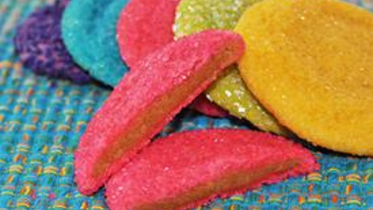 PB-Filled Rainbow Sugar Cookies