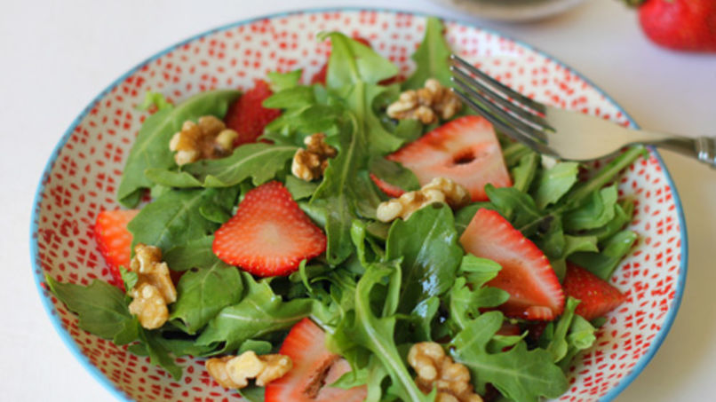Strawberry and Arugula Salad