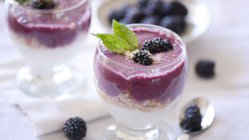 Blackberry Parfait with Cheerios™