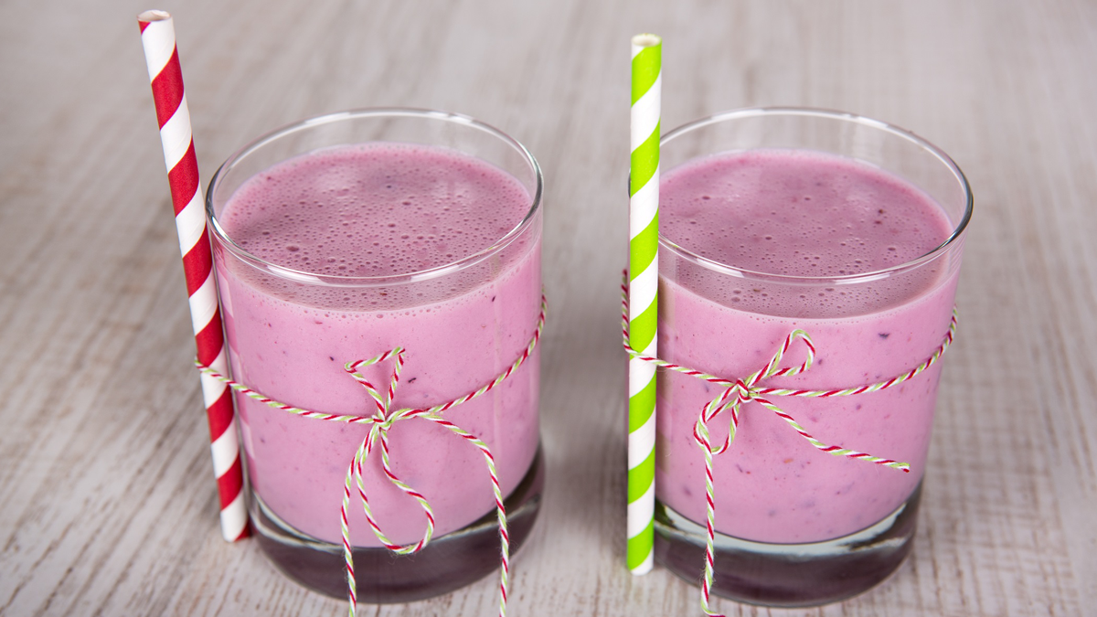 Blueberry Apple YOP Smoothie