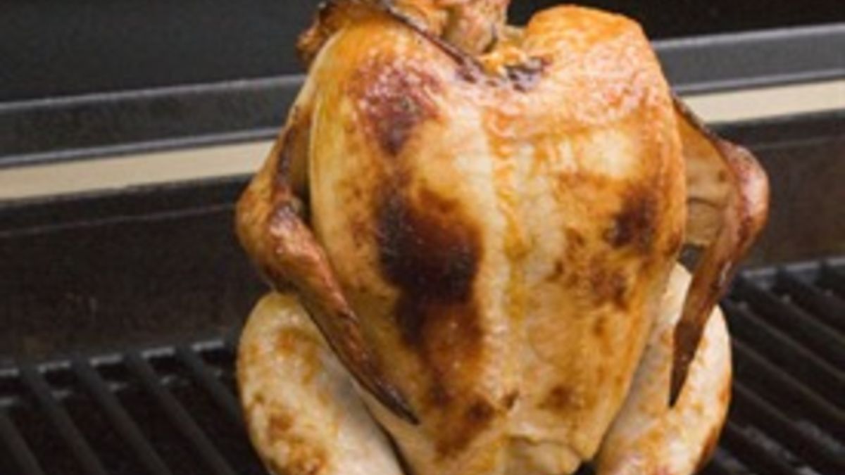 Sriracha Beer Can Chicken