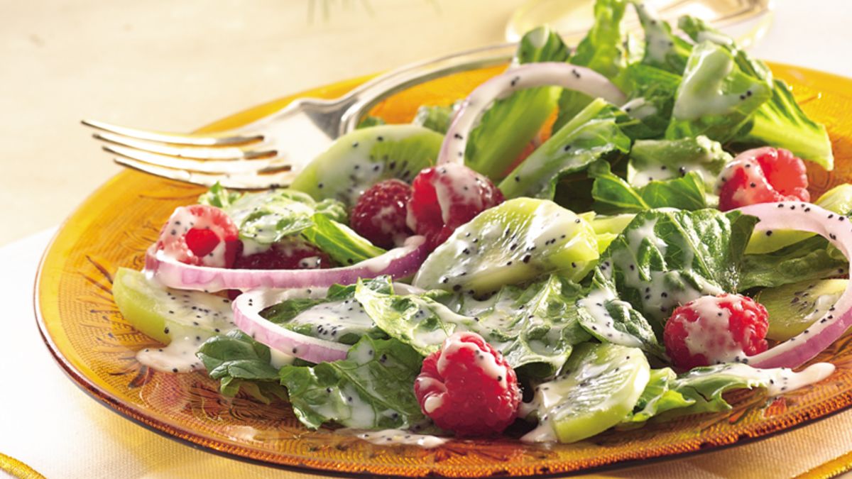 Raspberry-Poppy Seed Salad