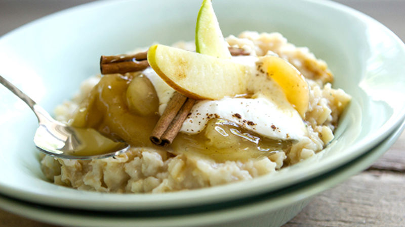 Apple Pie Oatmeal Recipe - Tablespoon.com