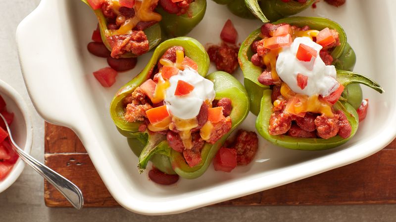 Taco Seasoned Stuffed Peppers