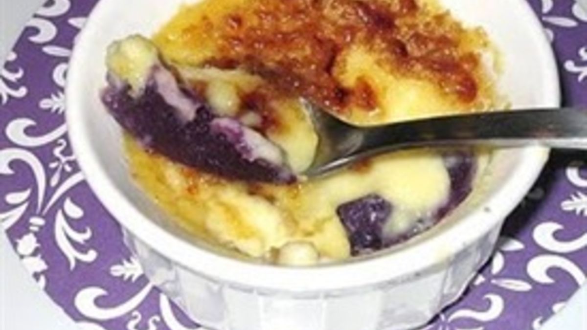 Stokes Purple Sweet Potatoes Creme Brulee