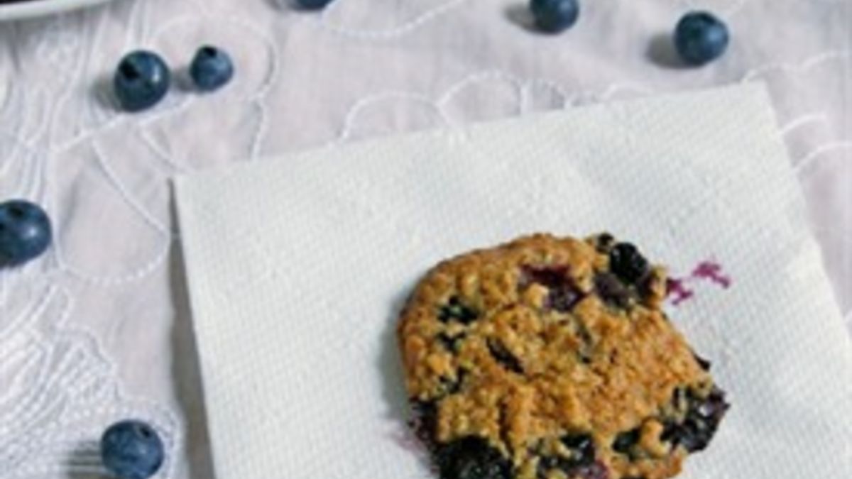 Blueberry Oatmeal Chocolate Chip Cookies