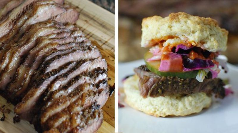 BBQ Brisket Biscuit Sliders (Inspired by The Munchies) Recipe - Tablespoon.com