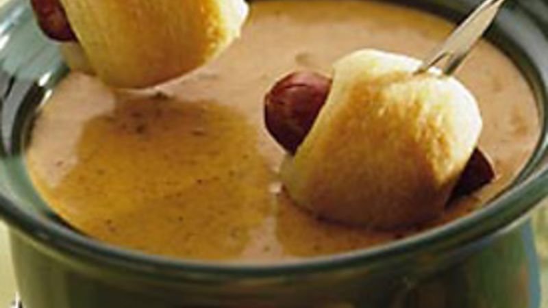 Chili Cheese Dog Fondue Recipe - Pillsbury.com