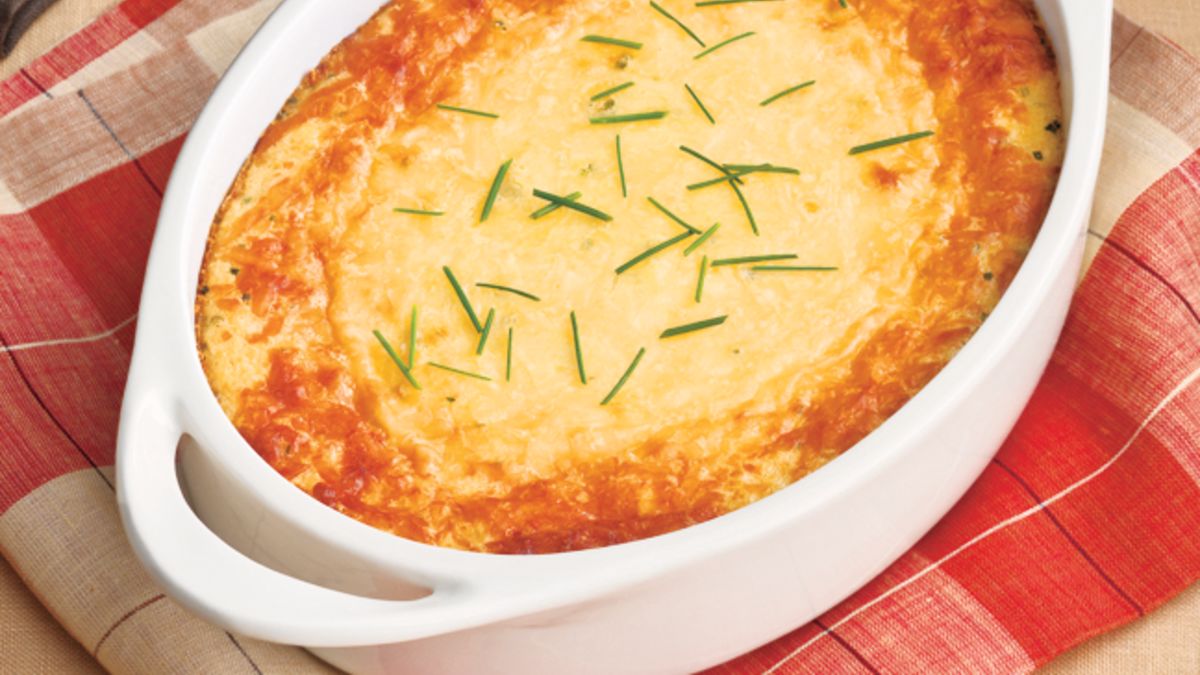 Parmesan Corn Pudding